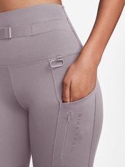 Nike Lilac Purple Go Trail Running Firm-Support High-Waisted 7/8 Leggings with Pockets - Image 3 of 4