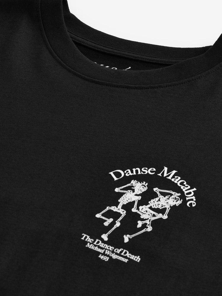 Black Artist Licence 100% Cotton T-Shirt - Image 7 of 7