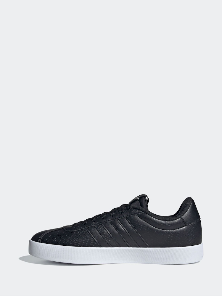 adidas Black/Dark VL Court 3.0 Trainers - Image 2 of 8