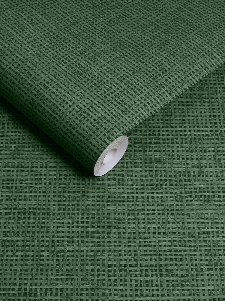 Graham & Brown Palm Rustic Weft A4 Sample - Image 3 of 3