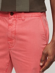 Superdry Pink Officer Chino Shorts - Image 3 of 4