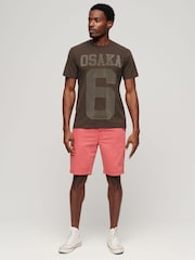 Superdry Pink Officer Chino Shorts - Image 4 of 4