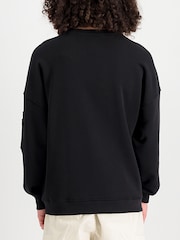 Alpha Industries Essentials Vintage 100% Cotton Sweater - Image 2 of 4