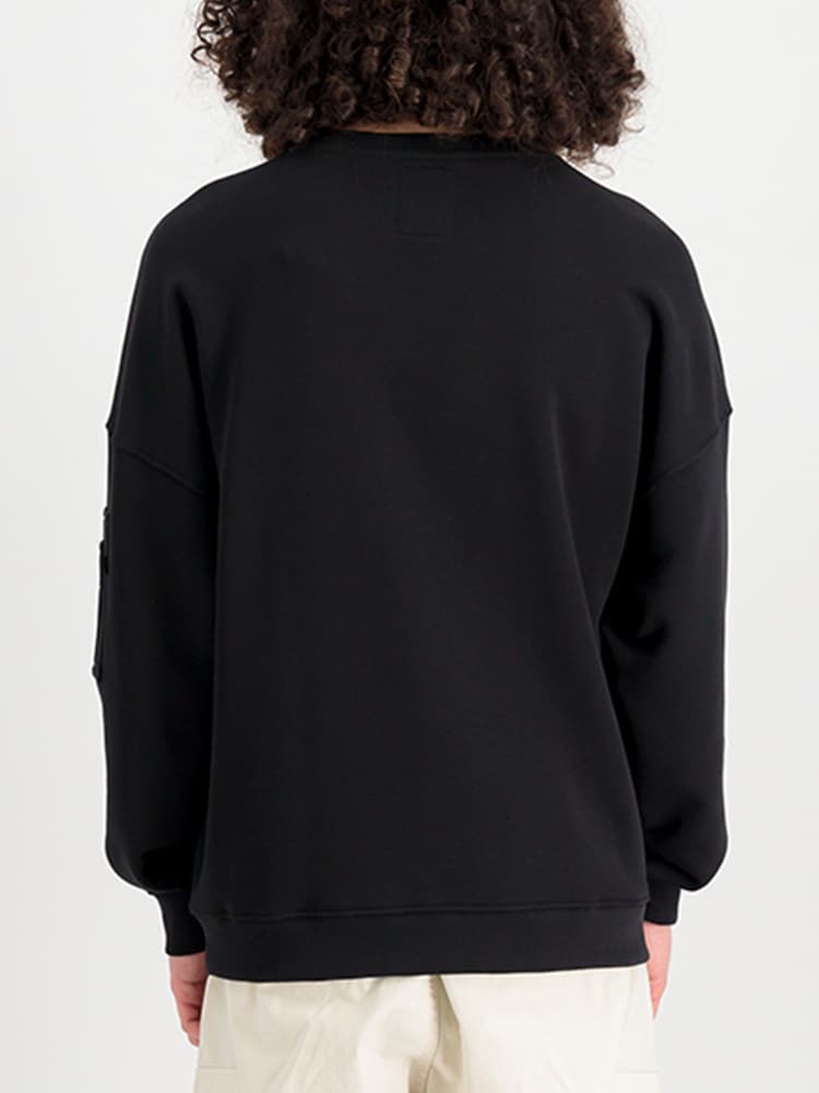 Alpha Industries Essentials Vintage 100% Cotton Sweater - Image 2 of 4