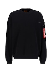 Alpha Industries Essentials Vintage 100% Cotton Sweater - Image 4 of 4