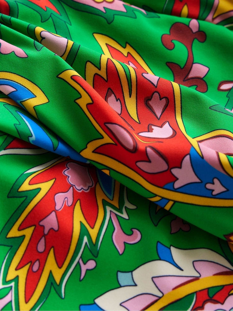 Boden Green Levanzo Ruched Halter Swimsuit - Image 6 of 6