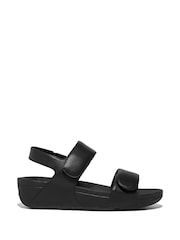 FitFlop Lulu Adjustable Leather Back Strap Sandals - Image 2 of 5