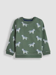 Jojo Maman Bébé – bedrucktes Sweatshirt - Bild 1 von 3