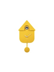 Karlsson Bright Yellow Modern Cuckoo ABS Wall Clock - Image 1 of 5