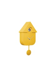 Karlsson Bright Yellow Modern Cuckoo ABS Wall Clock - Image 2 of 5
