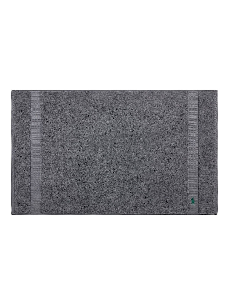 Ralph Lauren Barclay Heather Polo Player Bath Mat - Image 1 of 2 Ralph Lauren Barclay Heather Polo Player Bath Mat - Image 1 of 2