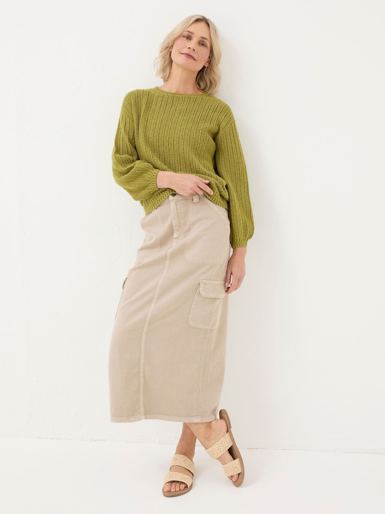 FatFace Anna Green Jumper - Image 1 of 5 FatFace Anna Green Jumper - Image 1 of 5