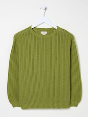 FatFace Anna Green Jumper - Image 5 of 5