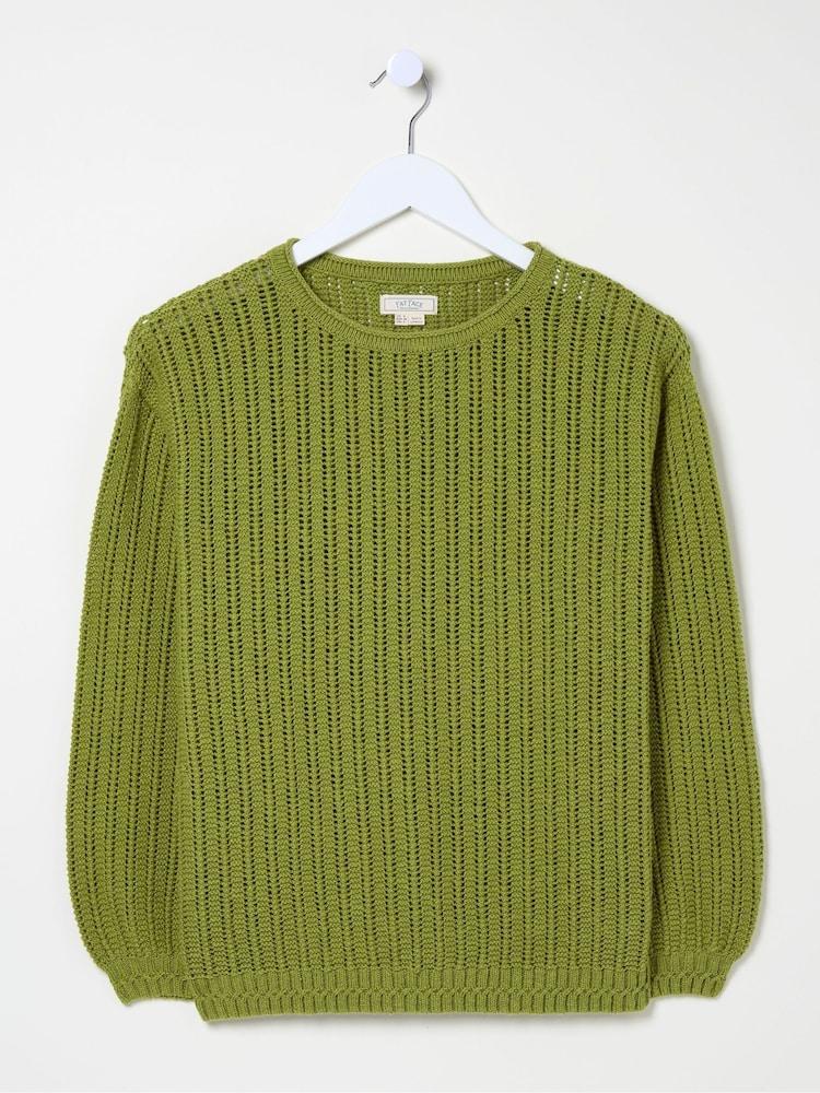 FatFace Anna Green Jumper - Image 5 of 5