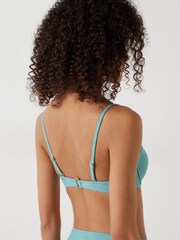 Hush Mid Blue Bella Balconette Bikini Top - Image 2 of 5