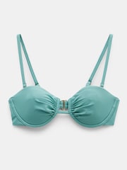 Hush Mid Blue Bella Balconette Bikini Top - Image 5 of 5