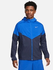 Nike Blue Light Windrunner Running Jacket - Image 1 of 10