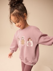 Brown Sweatshirt and Leggings Set (3mths-7yrs) - Image 2 of 7