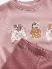 Brown Sweatshirt and Leggings Set (3mths-7yrs) - Image 7 of 7