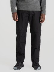 Craghoppers Kiwi Convertible Black Trousers - Image 1 of 8