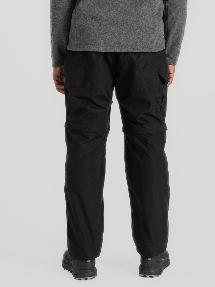 Craghoppers Kiwi Convertible Black Trousers - Image 2 of 8