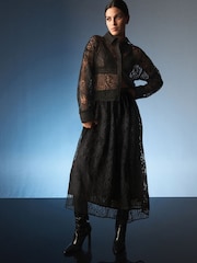 Black Lace Shirt - Image 2 of 6