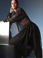 Black Lace Shirt - Image 3 of 6