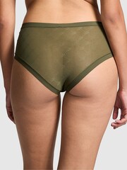 Victoria's Secret PINK Olive Green Cheeky No Show Knickers - Image 2 of 3