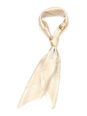 COACH Tabby Printed Silk Square White Scarve - Image 2 of 4