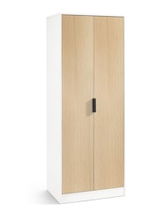 Julian Bowen White Alba Double Wardrobe - Image 2 of 4