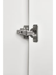 Julian Bowen White Alba Double Wardrobe - Image 4 of 4