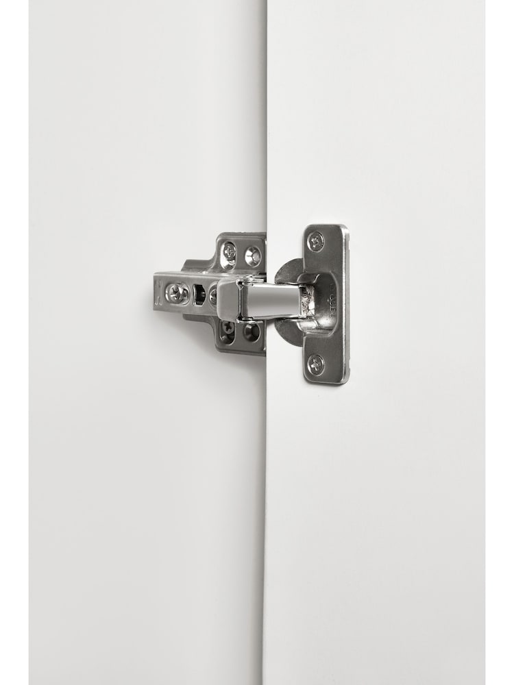 Julian Bowen White Alba Double Wardrobe - Image 4 of 4