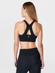 Sweaty Betty Black Gaia Yoga Bra - Image 2 of 7