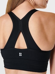 Sweaty Betty Black Gaia Yoga Bra - Image 6 of 7