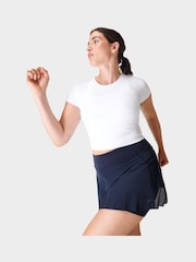 Sweaty Betty Navy Blue Swift Skort - Image 4 of 7