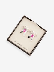 Cath Kidston Silver Tone Bow Earrings - Image 7 of 8