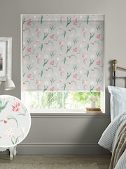 Sophie Allport Grey Tulip Made to Measure Roller Blinds - Image 1 of 6