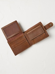 FatFace Tan Brown Multi Compartment Leather Wallet - Image 2 of 2