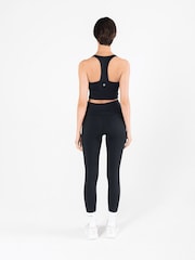 Gym + Coffee Black Womens Relentless 7/8 Leggings - Image 2 of 5