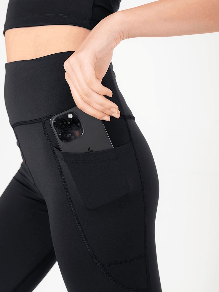 Gym + Coffee Womens Relentless 7/8 Leggings - Image 3 of 5