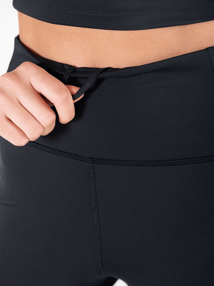 Gym + Coffee Black Womens Relentless 7/8 Leggings - Image 5 of 5