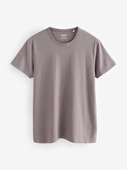 Black/Neutral Slim Fit 100% Cotton Layering T-Shirts 2 Pack - Image 8 of 10