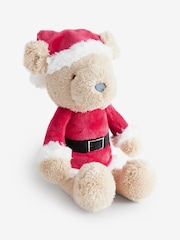 Christmas Santa Bear Soft Plush Toy - Image 1 of 4