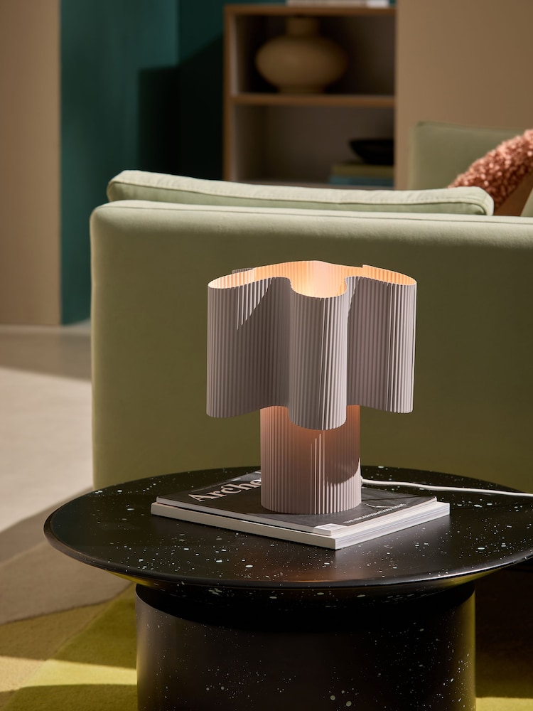MADE.COM Lilac Purple Sydney Table Lamp - Image 1 of 5