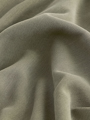 Olive Green Relaxed Fit Premium Modal Boxy T-Shirt - Image 6 of 7