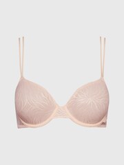 Calvin Klein Pink Cut Out Lined Bra - Image 4 of 4