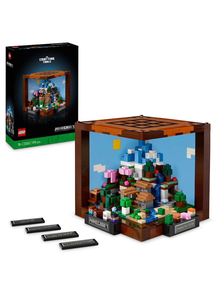 Lego Minecraft The Crafting Table for Adults 21265 - Image 1 of 7