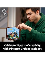 Lego Minecraft The Crafting Table for Adults 21265 - Image 2 of 7