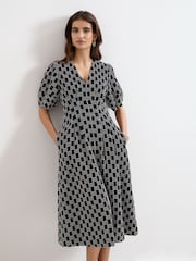 Phase Eight Black Yasmine Dress - Image 3 of 7