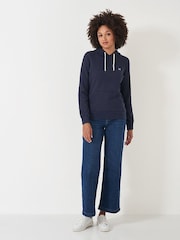 Crew Clothing Plain Cotton Regular Hoodie - Image 1 of 4
